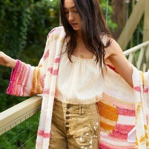 NWT Anthropologie Bethany Cardigan Sweater M/L HTF $188